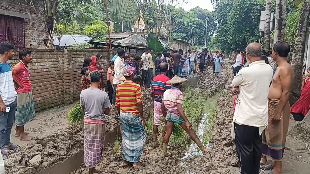 ৫৪ বছরেও উন্নয়নের ছোঁয়া লাগেনি মেহেরপুরের গাংনীর ঝোড়পাড়া-মহিষাখোলা ৪ কিলোমিটার সড়কে