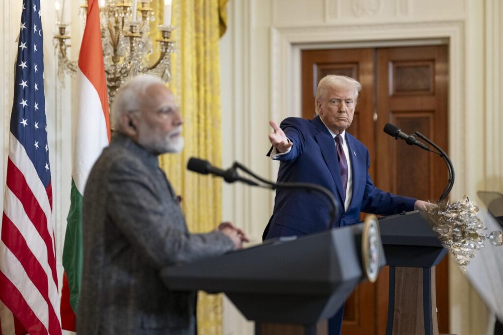 ট্রাম্প ভারতের পণ্যের ওপর অতিরিক্ত ২৫ শতাংশ শুল্ক আরোপ করেছেন।