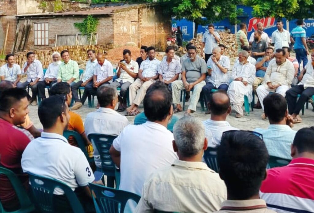 বিএনপি নেতা শামসুজ্জামান দুদুর আগমন উপলক্ষে আলমডাঙ্গায় প্রস্তুতি সভা