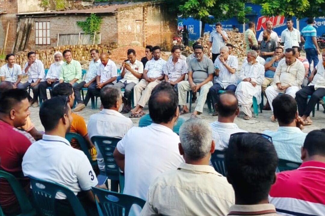 বিএনপি নেতা শামসুজ্জামান দুদুর আগমন উপলক্ষে আলমডাঙ্গায় প্রস্তুতি সভা