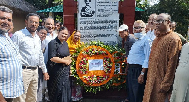 কার্পাসডাঙ্গায় জাতীয় কবি কাজী নজরুল ইসলামের ৪৯তম মৃত্যুবার্ষিকী পালন করা হয়